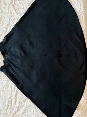 Liz Claiborne Collection Black Linen Skirt